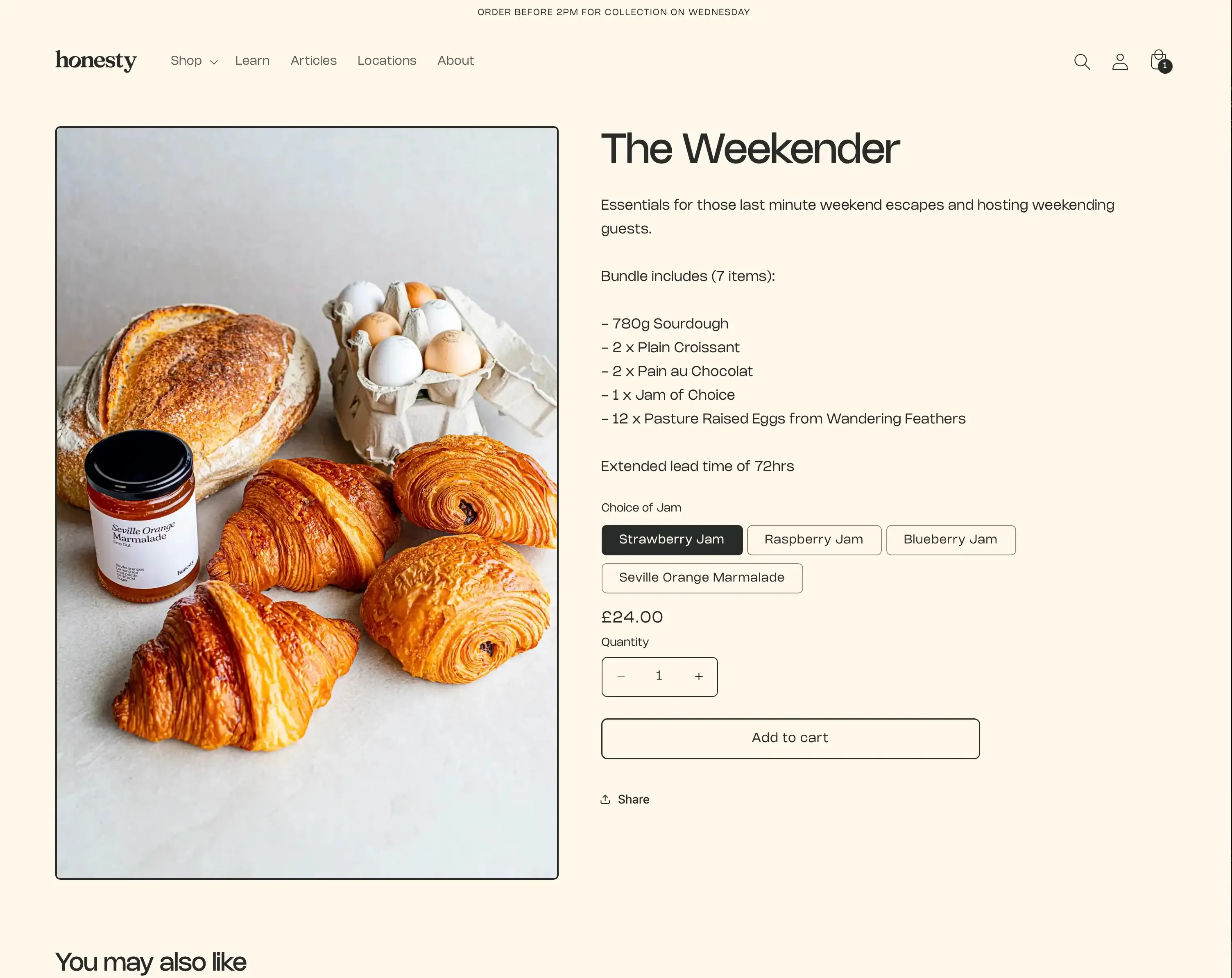 Screenshot of Bundle's dashboard